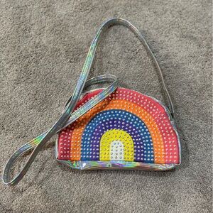 Colorful Studded Crossbody Bag